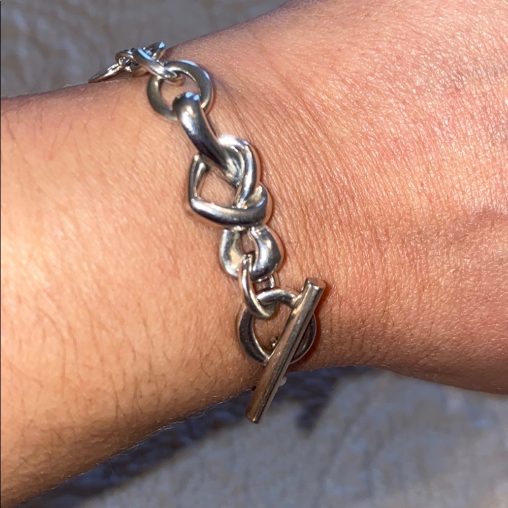 Pandora knotted heart bracelet